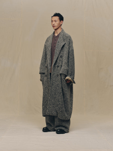 DOUBLE-BREASTED OVERSIZE COAT – ZIGGY CHEN