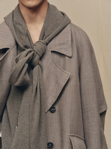 HOODED SCARF – ZIGGY CHEN