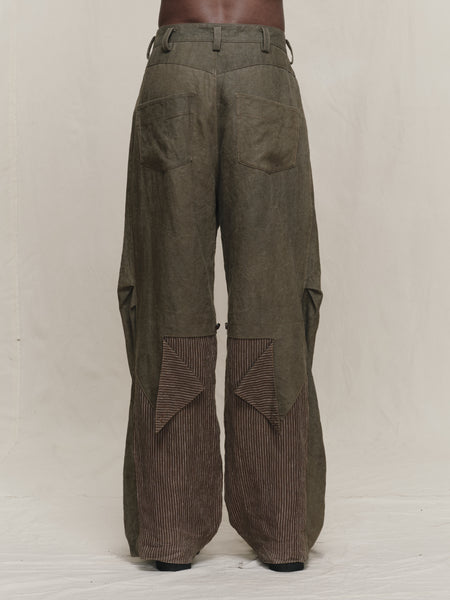 ARTICULATED FLAP TROUSERS – ZIGGY CHEN