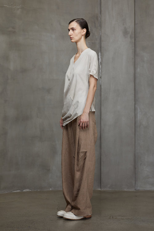 DECONSTRUCTED ASYMMETRICAL T-SHIRT