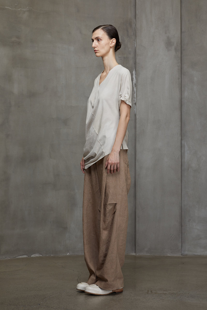 DECONSTRUCTED ASYMMETRICAL T-SHIRT