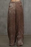 HIGH WAIST JACQUARD TROUSERS