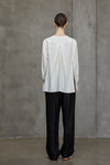 ASYMMETRIC ERRATIC FOLD SHIRT