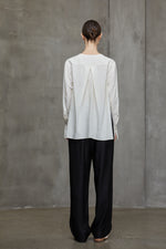 ASYMMETRIC ERRATIC FOLD SHIRT