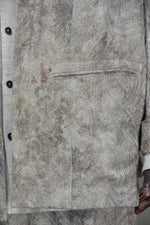 JACQUARD WORKERS SHIRT JACKET