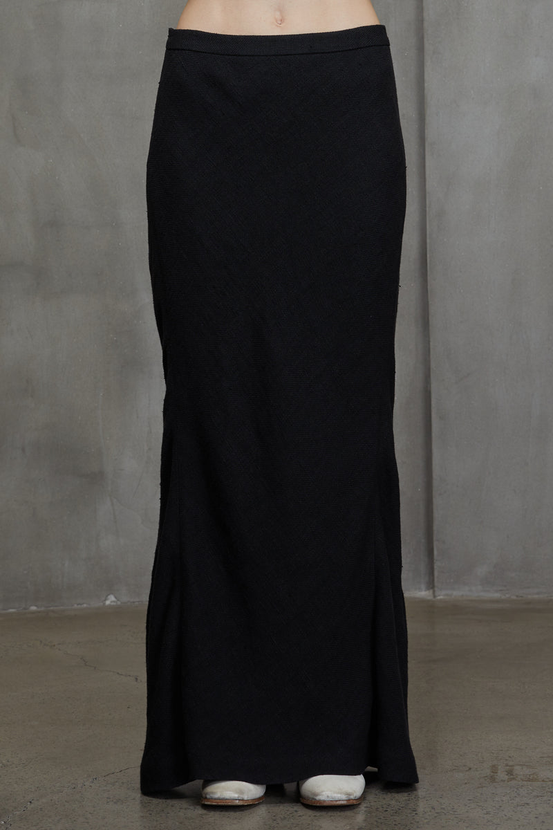 BIAS CUT LONG SKIRT