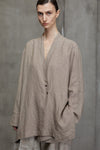 ASYMMETRIC SHIRT JACKET