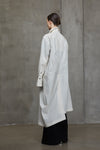 HUGE COLLAR ASYMMETRICAL SHIRT COAT