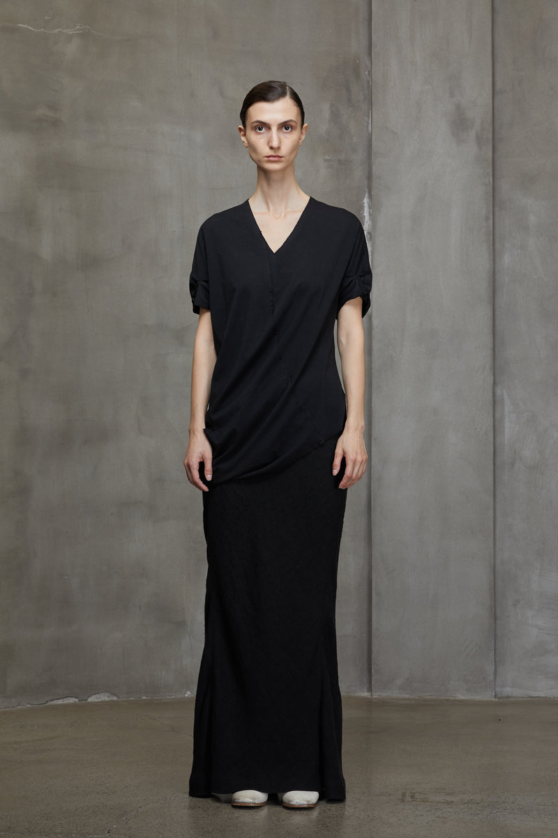 DECONSTRUCTED ASYMMETRICAL T-SHIRT