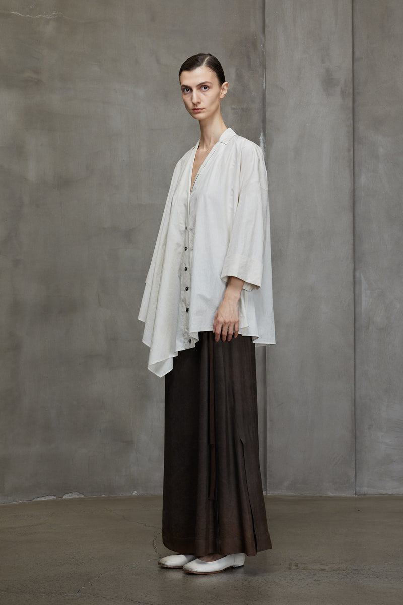 OVERSIZED ASYMMETRIC SHIRT