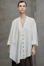 OVERSIZED ASYMMETRIC SHIRT