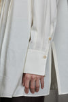 PLEATED LONG SHIRT