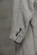 OVERSIZED JACQUARD LONG COAT