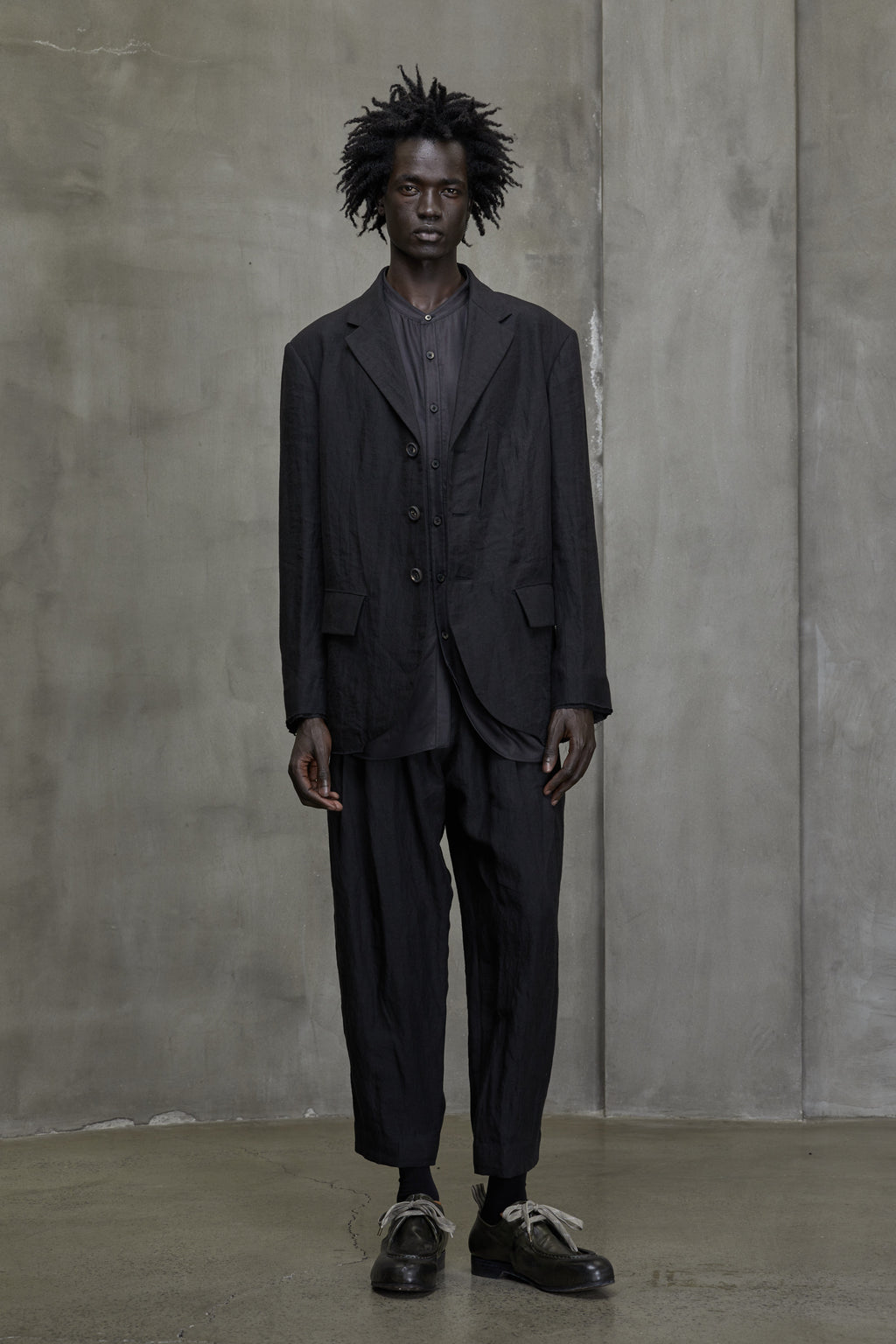 ジャケット・アウター ZIGGY CHEN SLUB LINE BLAZER & TROUSERS 10.