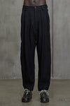 TAPERED CUT LONG TROUSERS