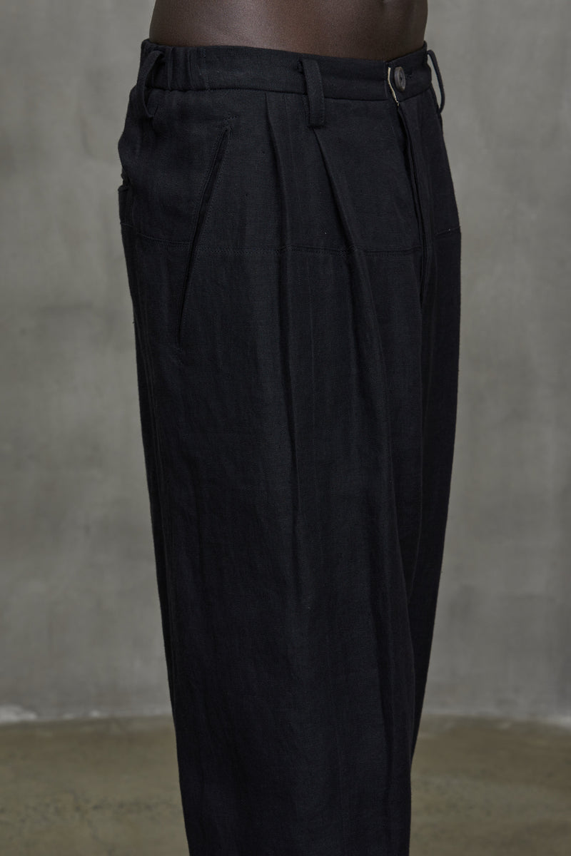 TAPERED CUT LONG TROUSERS