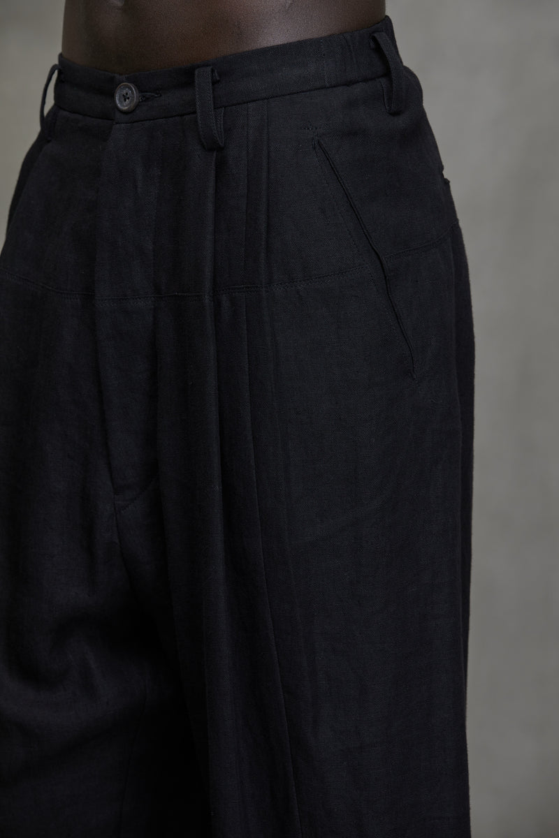 TAPERED CUT LONG TROUSERS