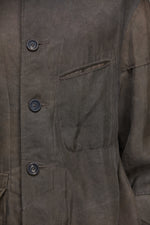 "PEELABLE BACK" CROPPED WORKER JACKET