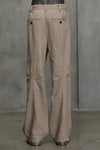 ARTICULATED KNEE STRAIGHT-LEG TROUSERS