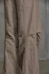 ARTICULATED KNEE STRAIGHT-LEG TROUSERS