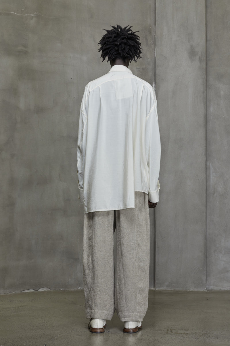 DECONTRUCTED LONG SHIRT