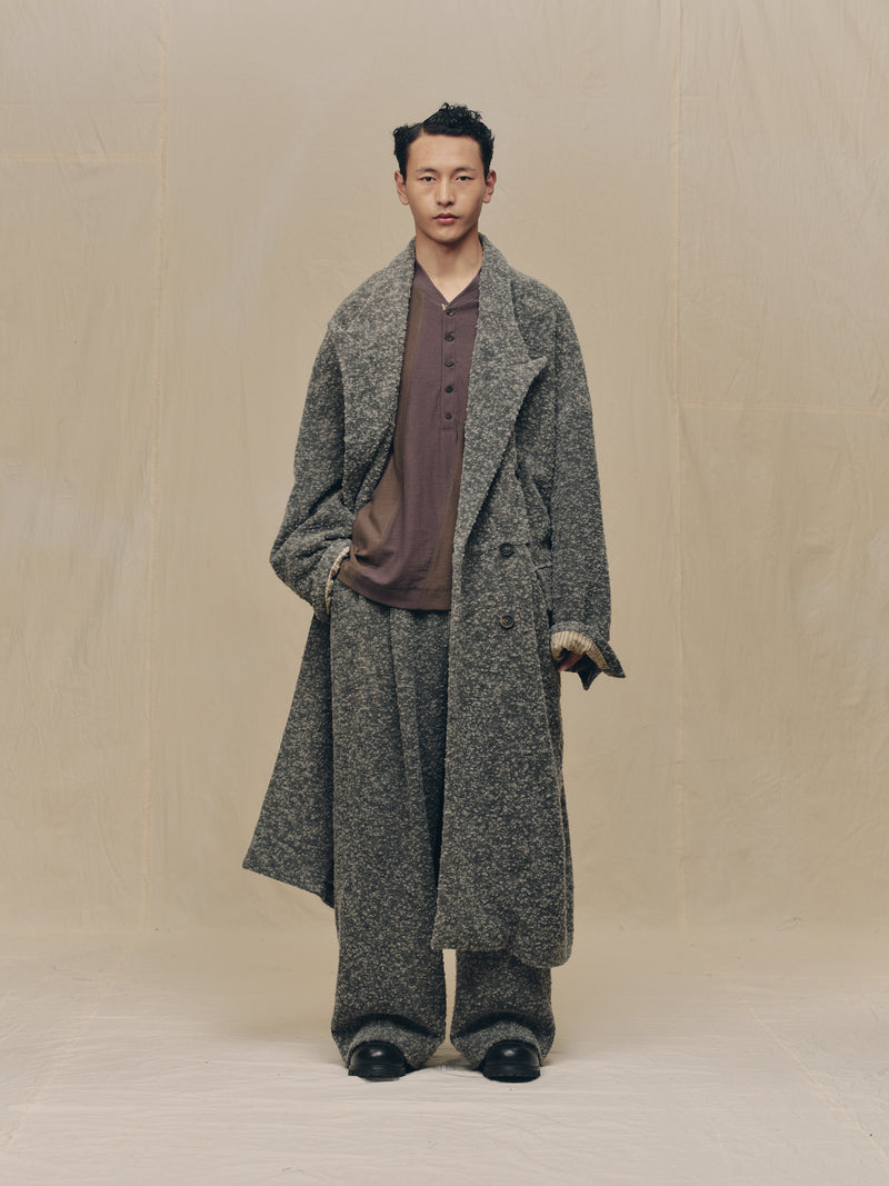 DOUBLE-BREASTED OVERSIZE COAT – ZIGGY CHEN