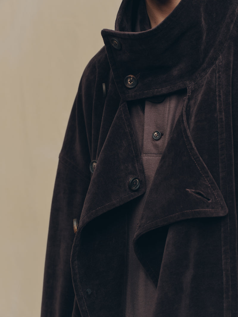 STAND COLLAR SHORT COAT – ZIGGY CHEN