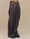 ARTICULATED KNEE DENIM TROUSERS