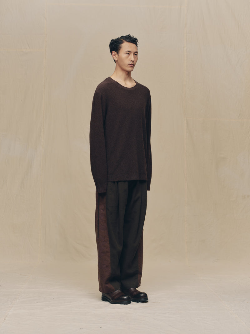 SMALL STATUE INTARSIA SWEATER – ZIGGY CHEN