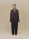 TWO BUTTON "SCAR" LONG COAT
