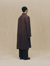 TWO BUTTON "SCAR" LONG COAT