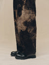 VELVET DROP CROTCH TROUSERS
