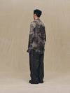 DIGITAL PRINT SILK SHIRT JACKET