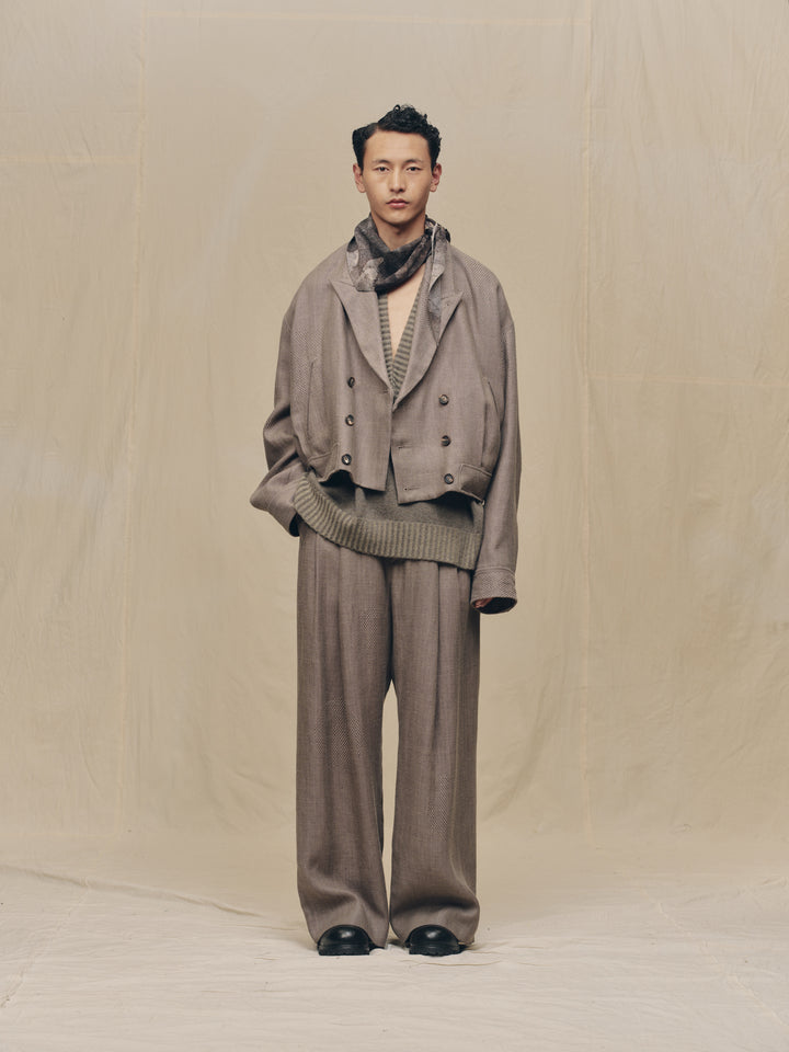 ZIGGY CHEN AW24 ショールカラーデニムコート Arrival Information] ZIGGY CHEN has just released the last items