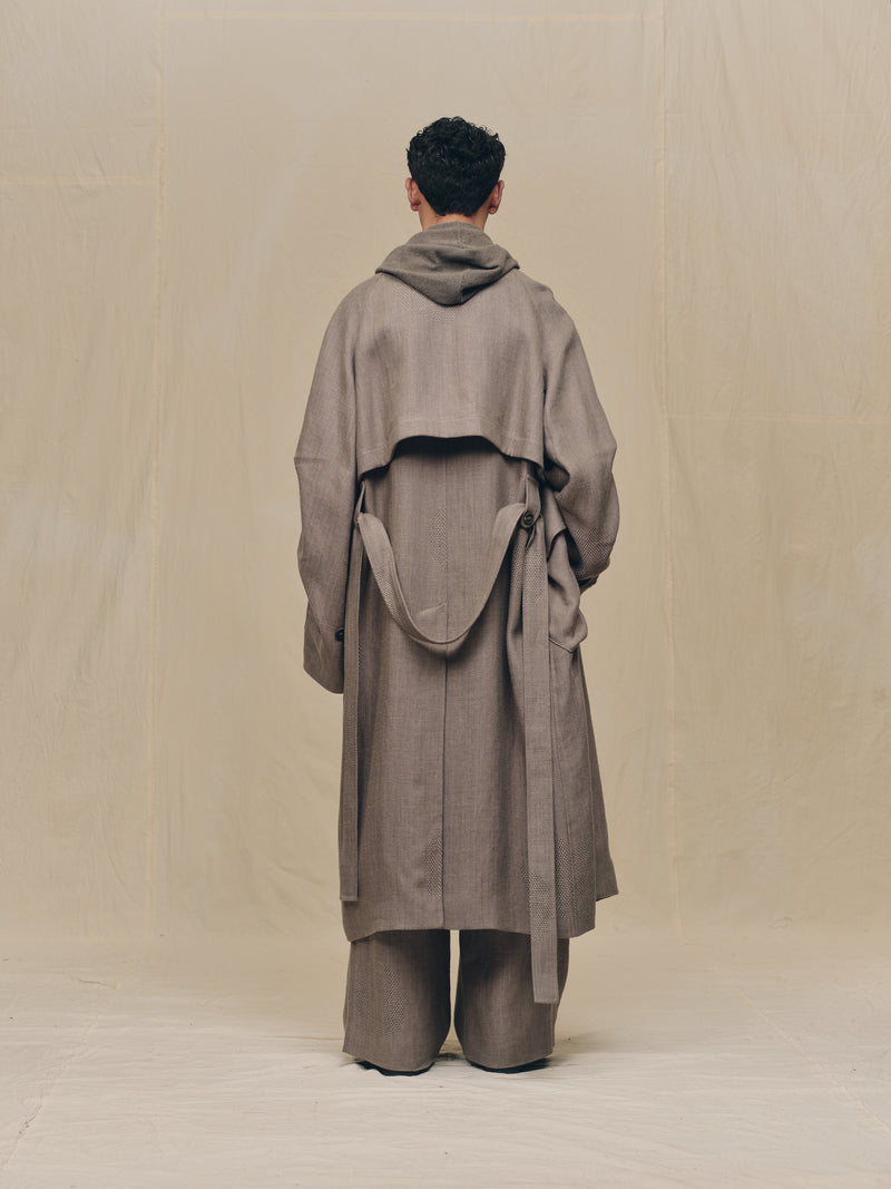 HOODED SCARF – ZIGGY CHEN