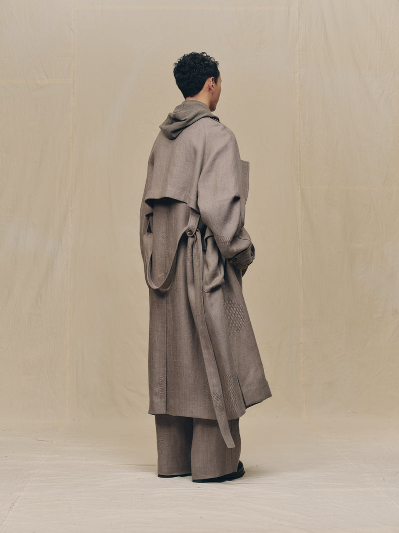 HOODED SCARF – ZIGGY CHEN