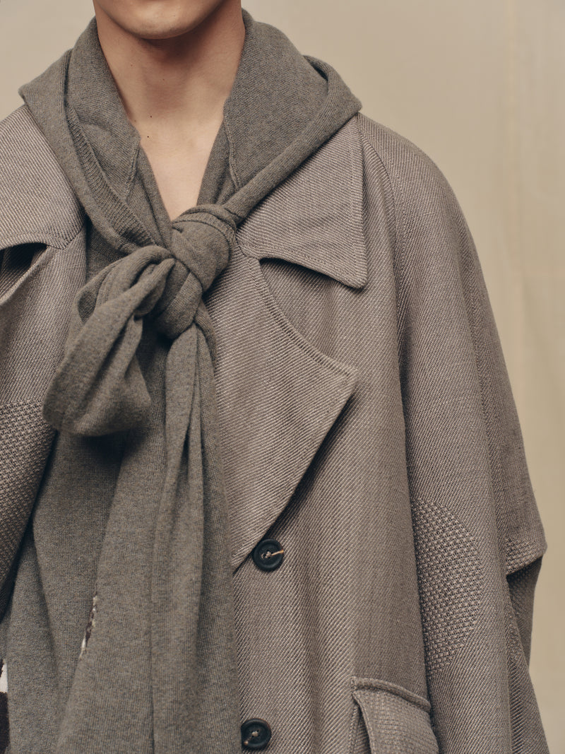 HOODED SCARF – ZIGGY CHEN