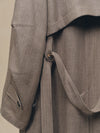 JACQUARD TRENCH COAT