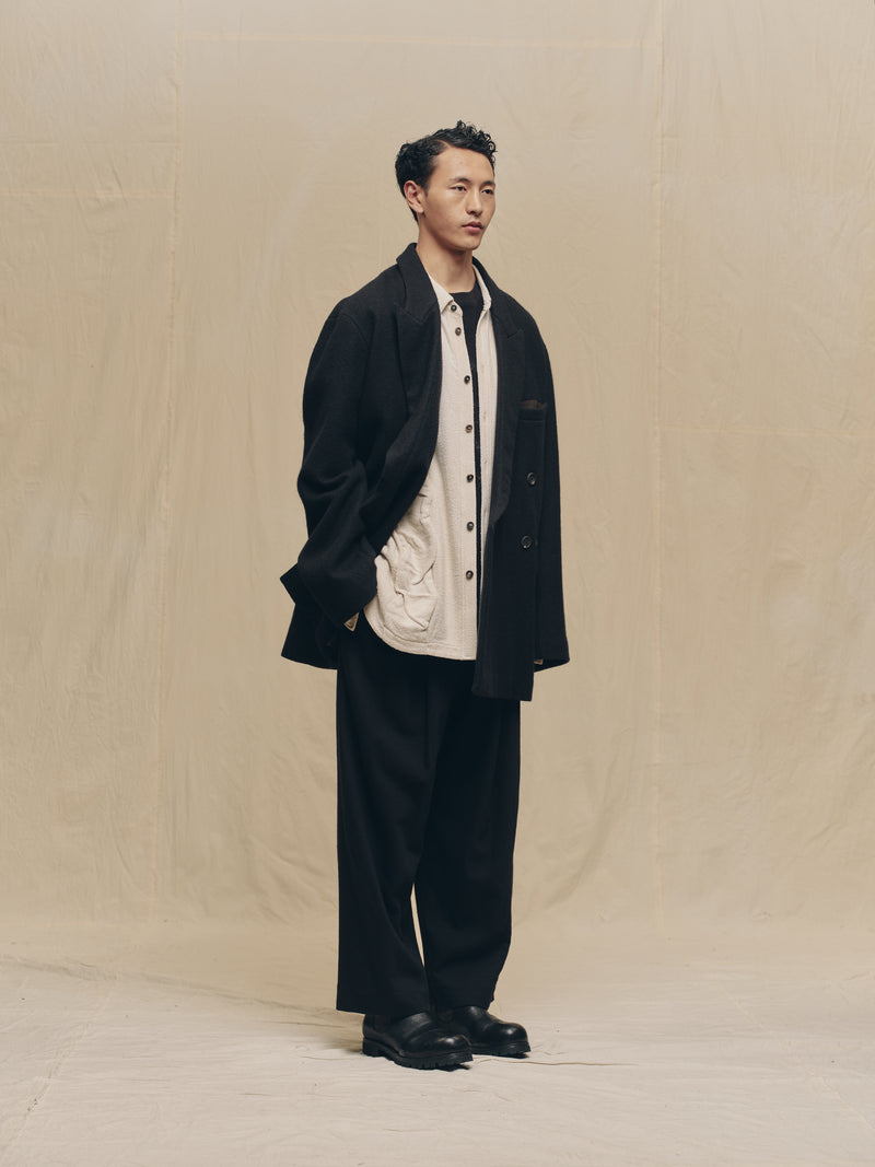 DOUBLE-BREASTED BLAZER – ZIGGY CHEN
