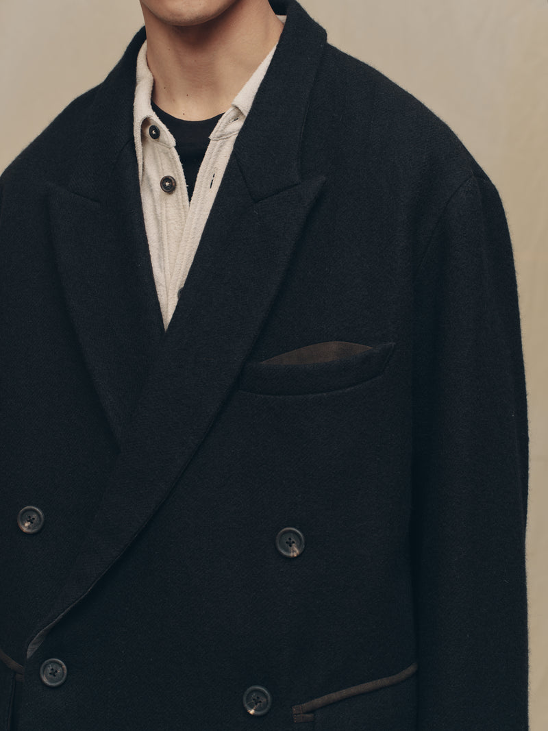 DOUBLE-BREASTED BLAZER – ZIGGY CHEN