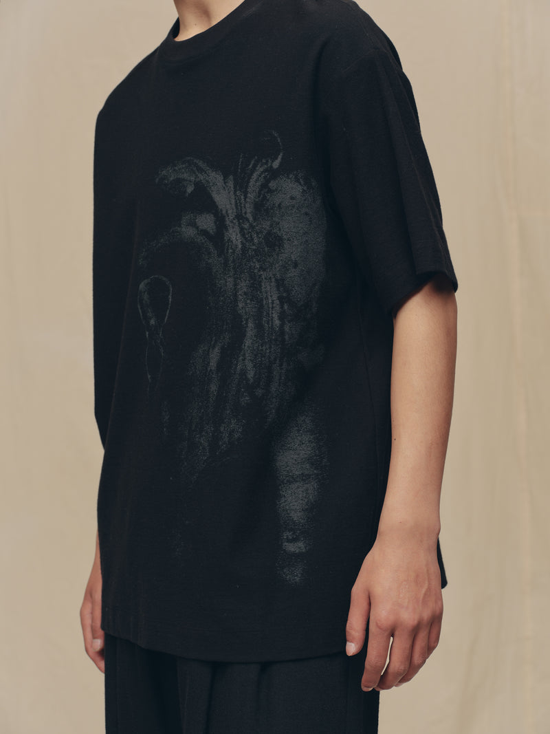 ZIGGY CHEN INTERLUDE II Tシャツ　black 44 DIGITAL PRINT OVERSIZED T-SHIRT – ZIGGY CHEN