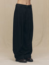 WIDE-LEG TROUSERS WITH PULL TABS