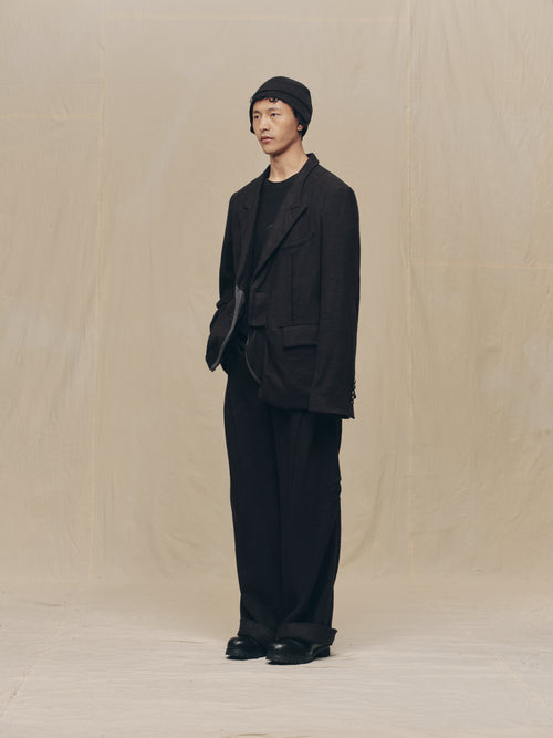 TWO BUTTON "SCAR" BLAZER