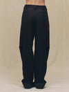 ARTICULATED KNEE DENIM TROUSERS