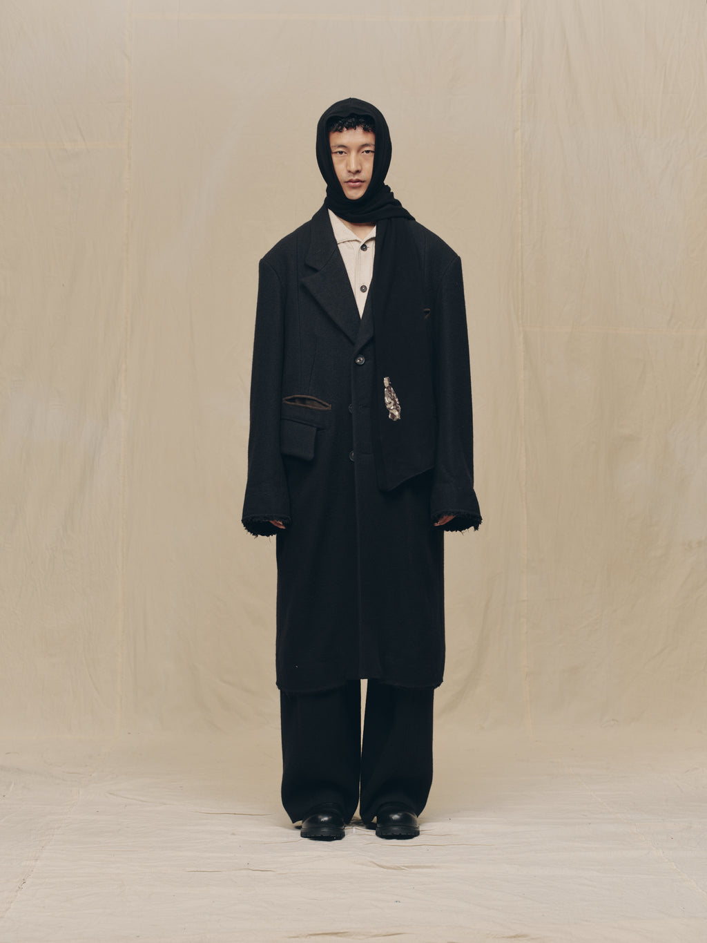 む*の様 【売り切り】ziggy chen Long Jacket CHARCO SCAR
