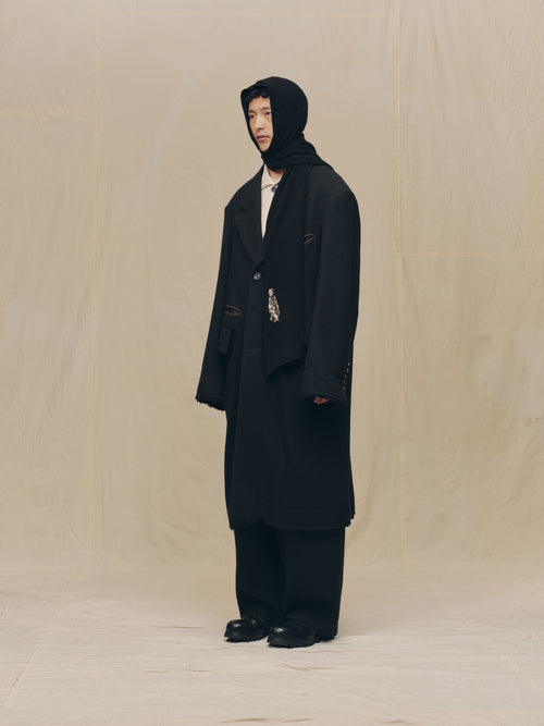 ZIGGY CHEN AW24 ショールカラーデニムコート Arrival Information] ZIGGY CHEN has just released the last items