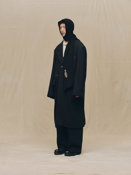 む*の様 【売り切り】ziggy chen Long Jacket CHARCO SCAR