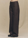 STRAIGHT-LEG TROUSERS