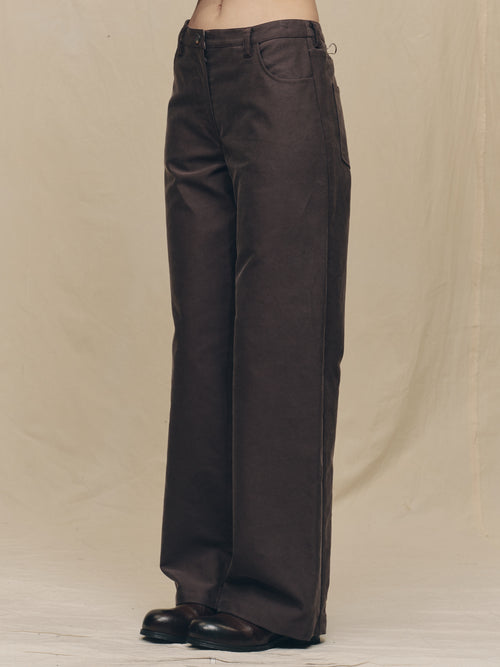 STRAIGHT-LEG TROUSERS