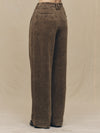CORDUROY WIDE-LEG TROUSERS